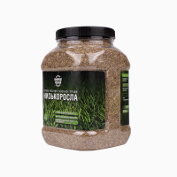 Суміш газонної трави преміум якості Низькоросла в банці з отворами для сівби