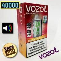 Світло-музикальна сигарета VOZOL RAVE 40000 тяг: Драконовий фрукт Банан