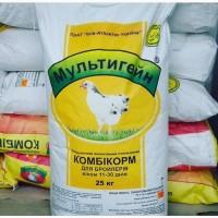 Комбікорм для курчат-бройлерів Мультигейн