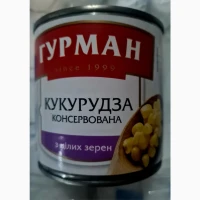 Кукуруза консервированная сахарная ж/б банка 420г