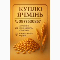 Куплю ячмінь