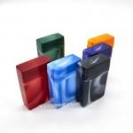 Пластиковий портсигар на 20 сигарет 6-0802