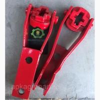 Вилка подъёма сошника с вкладышем СЗГ 00.144 точного литья (сухарь) в порошковой покраске