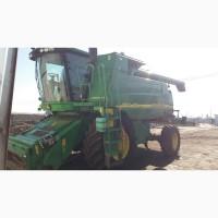 Зерноуборочный комбайн John Deere 9640 i WTS + 3 жатки + флекс + тележка