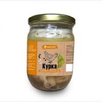 Курка тушкована у власному соку 440г ТМPRIME FOOD