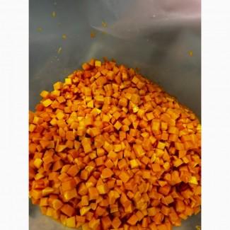 Продам гарбуз мускатних сортів, кубік 10*10м заморожений