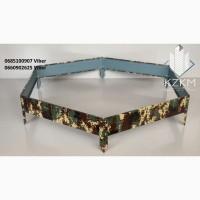 Збірна клумба піксель, збірна Люкс висока, металева клумба