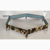 Збірна клумба піксель, збірна Люкс висока, металева клумба