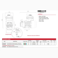 Для бензину насос 220В 56л/хв PANTHER EX 56 F005800000 PIUSI Італія