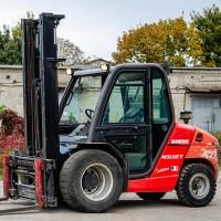 Вилочный погрузчик manitou msi35t повышенной проходимости
