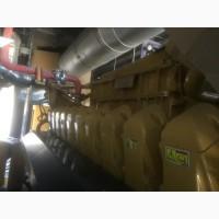 Б/У газовый двигатель Caterpillar 3520, 2014 г., 2 Мвт