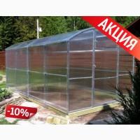 ПРЯМАЯ Теплица Лубны Митлайдера ПОЛИКАРБОНАТ Парник Пленка Теплиця