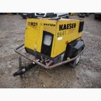Компрессор винтовой дизельный передвижной Kaeser M25, 2004 г., 878 м/ч