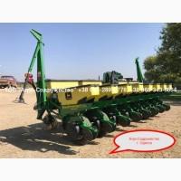 Из США сеялка пропашная пневматическая John Deere 1750 количество рядов (секций) - 8