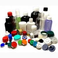 Флакони з поліпропілену та пет, комплектуючі до них опт/дрібний опт