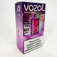 Світло-музикальна сигарета VOZOL RAVE 40000 тяг : Виноград з льодом