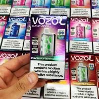 Світло-музикальна сигарета VOZOL RAVE 40000 тяг: Персик-Малина-Лимонад