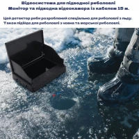 ТОП видеокамера для рыбалки 15м | 8000mAh | 220